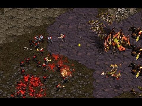 anyrace (T) v InControl (Z) on Fighting Spirit - StarCraft  - Brood War REMASTERED