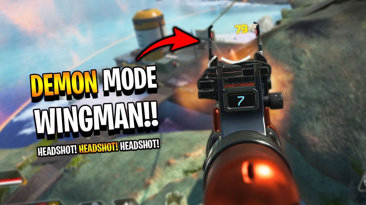 goin' full DEMON MODE with the Wingman!! - Apex Legends