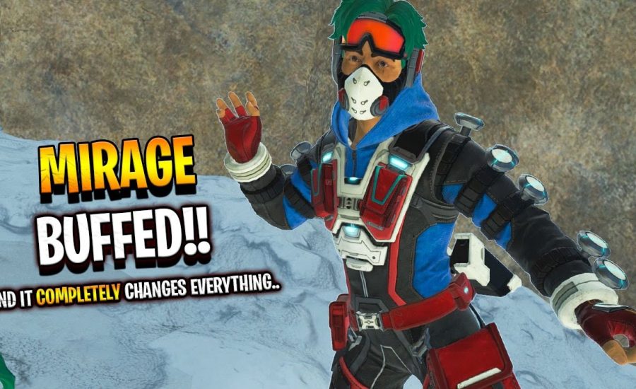 this MIRAGE BUFF completely changes everything.. - Apex Legends