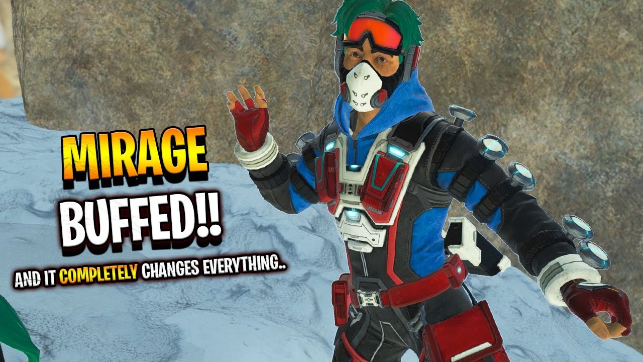 this MIRAGE BUFF completely changes everything.. - Apex Legends