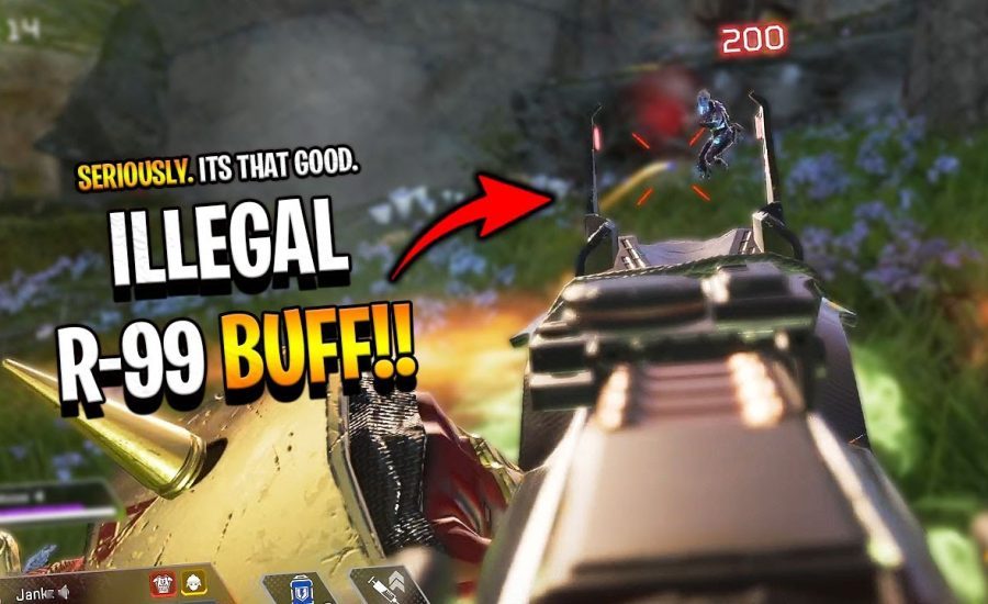this R-99 BUFF is ILLEGAL.. - Apex Legends