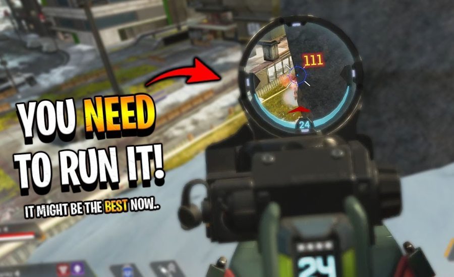 you NEED to run the Flatline.. (it might be the BEST now) - Apex Legends
