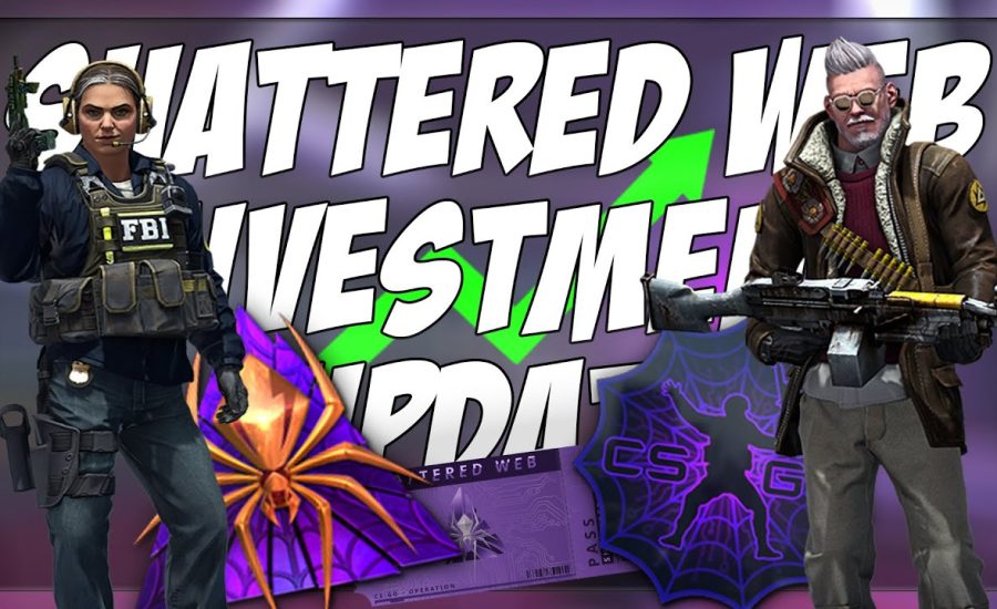 ARE CSGO SHATTERED WEB INVESTMENTS DOING GOOD?! | CSGO INVESTMENT UPDATE