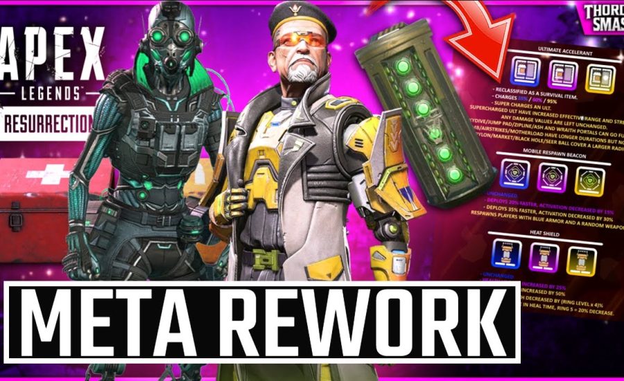 Apex Legends New Buffs & Nerfs Season 18 Rework Update