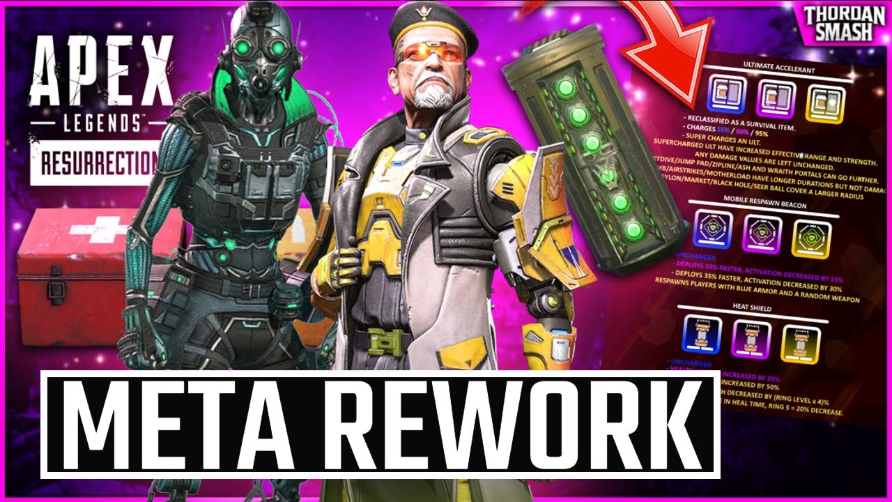 Apex Legends New Buffs & Nerfs Season 18 Rework Update