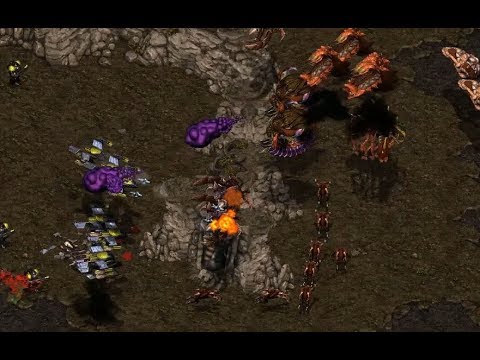 EPIC - Last (T) v Zelot (Z) on Heartbreak Ridge - StarCraft  - Brood War REMASTERED