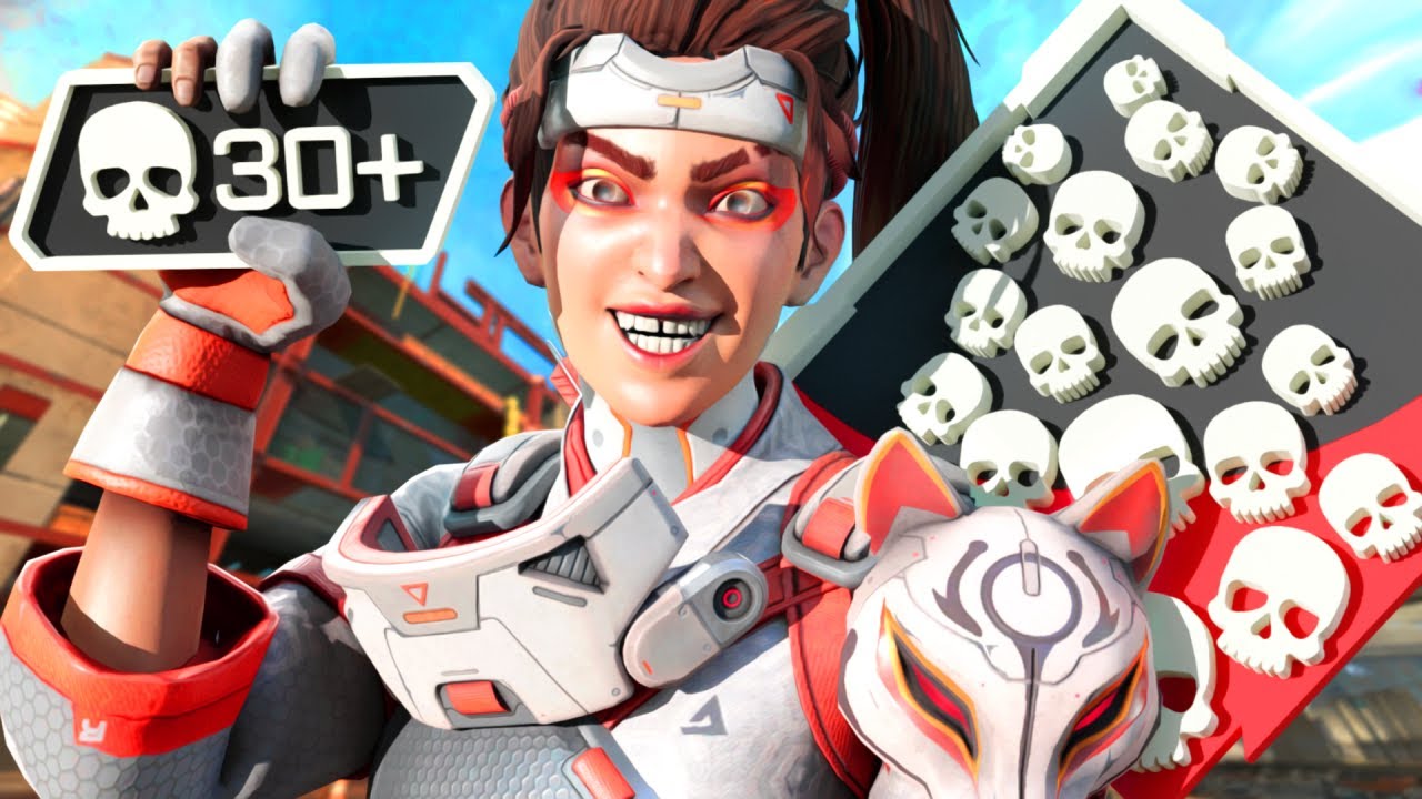 INSANE 30 KILLS in 10 MINUTES (Uncut) Rampart Apex Legends Gameplay Season 15