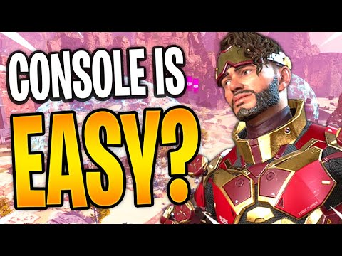 Is Console EASIER than PC? (Apex Legends)