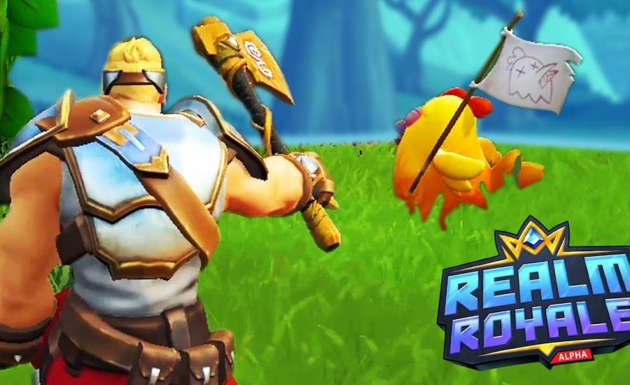 Is This BETTER THAN FORTNITE? - Realm Royale Gameplay