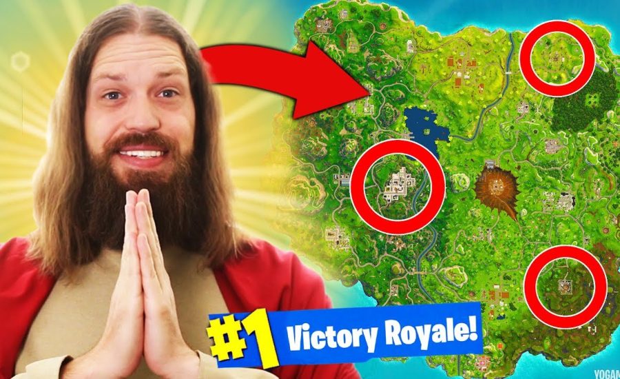 *JESUS* HELPS ME WIN Fortnite Battle Royale