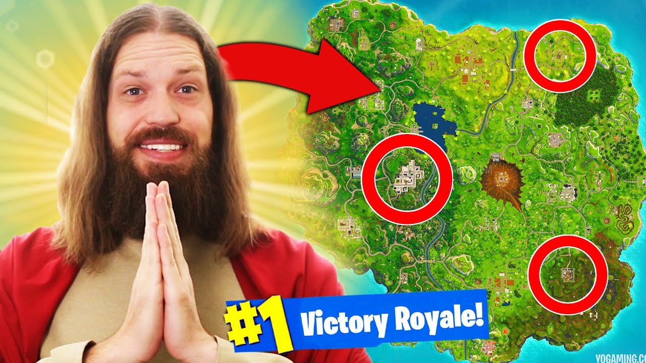 *JESUS* HELPS ME WIN Fortnite Battle Royale