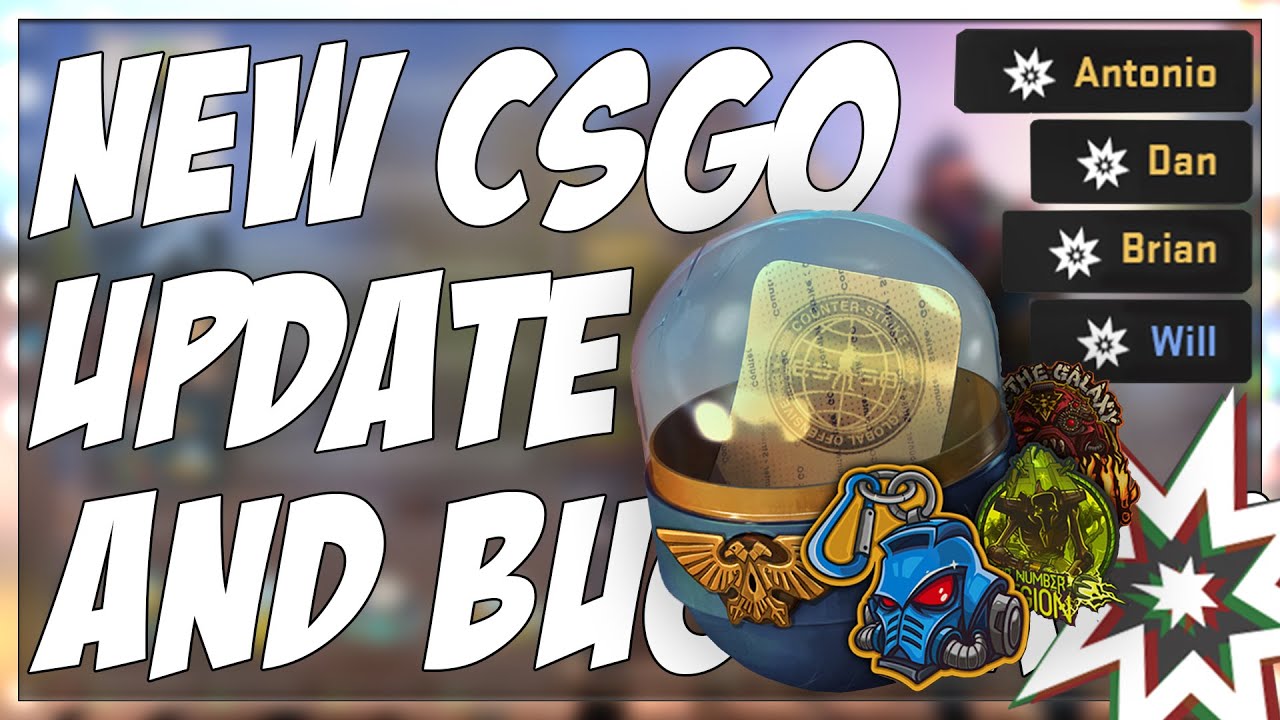 NEW CSGO STICKER CAPSULE AND HOME MENU OPTIONS!! | NEW CSGO UPDATE