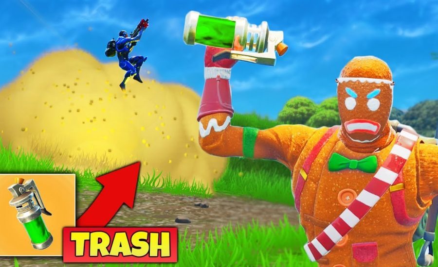 *NEW* STINK BOMB STINKS (trash) in Fortnite Battle Royale