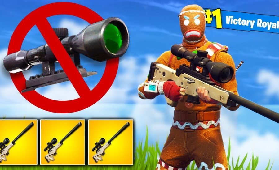 *NO-SCOPE* KILLS ONLY Challenge in Fortnite Battle Royale