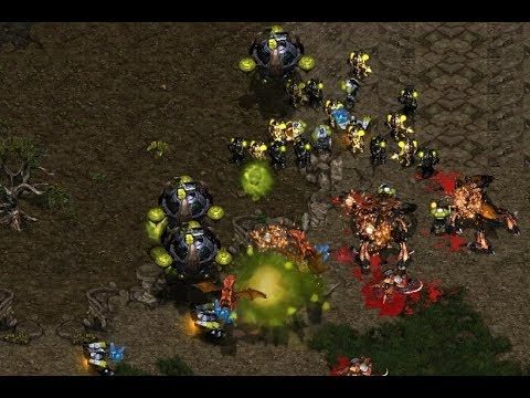 P - CloseR (Z) v Strelok (T) on Heartbreak Ridge - StarCraft - Brood War REMASTERED