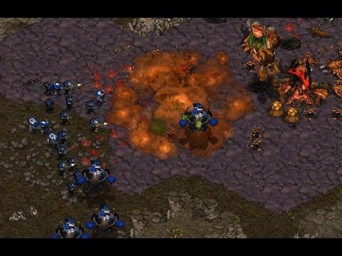 P - Hiya (T) v mgf (Z) on Fighting Spirit - StarCraft  - Brood War REMASTERED