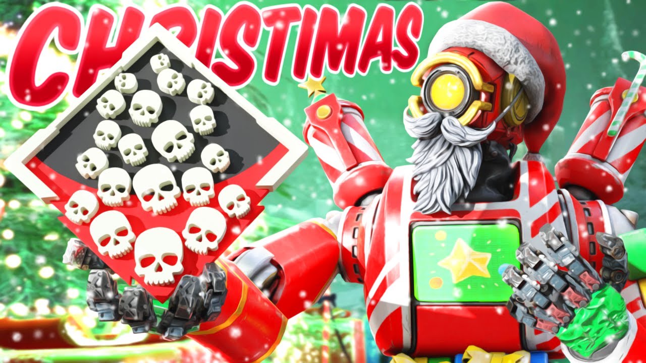 Pathfinder 20 BOMB Santa 20 KILLS + and 4K Damage Apex Legends Gameplay Season 15