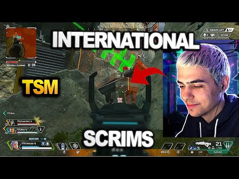 TSM Imperialhal team in  INTERNATIONAL SCRIMS..  1-2-3 GAME  ( apex legends )