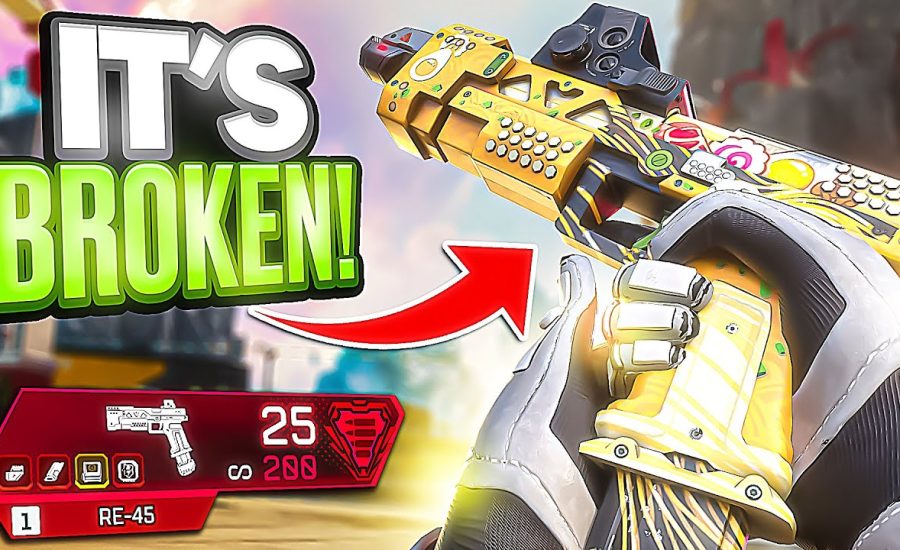 The RE-45 Is BROKEN! (Apex Legends)