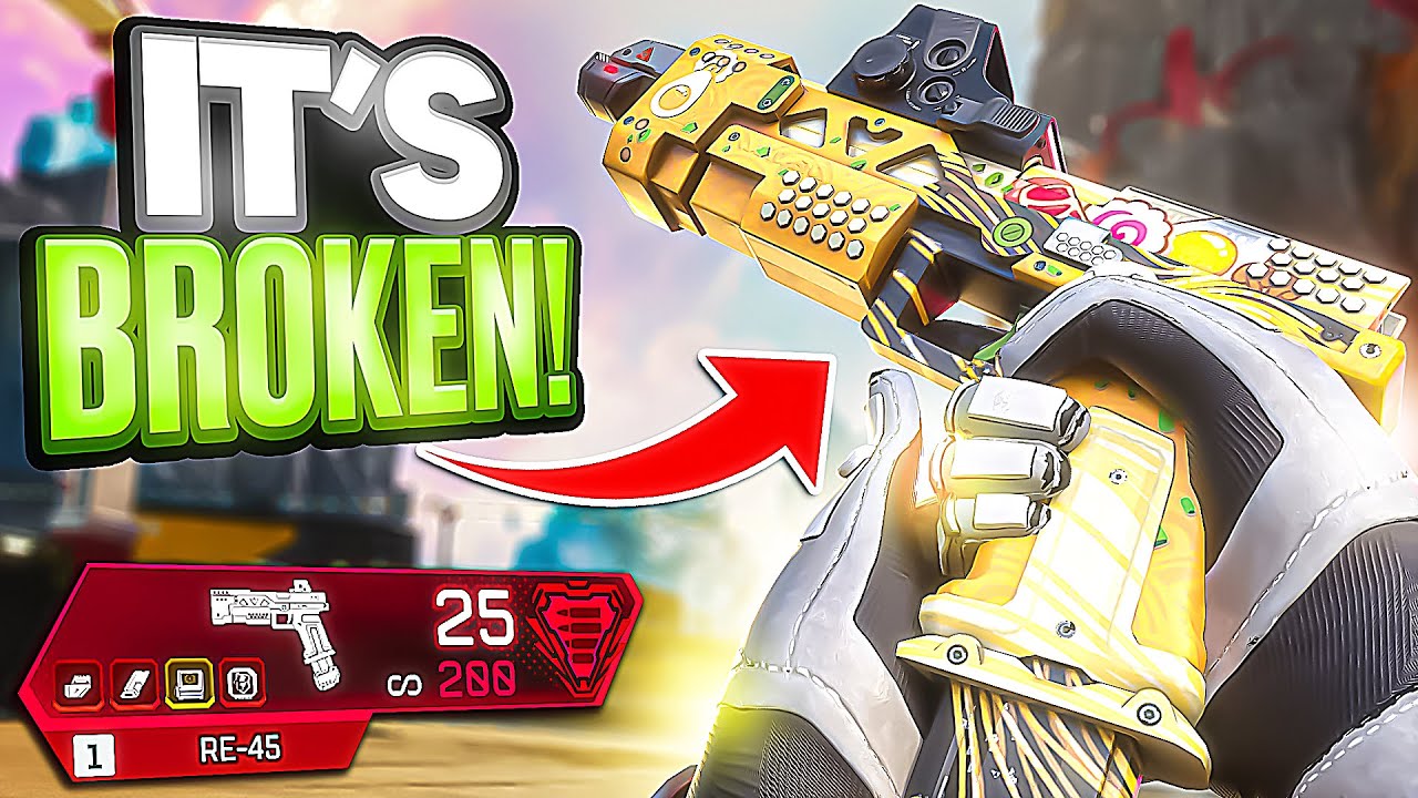 The RE-45 Is BROKEN! (Apex Legends)