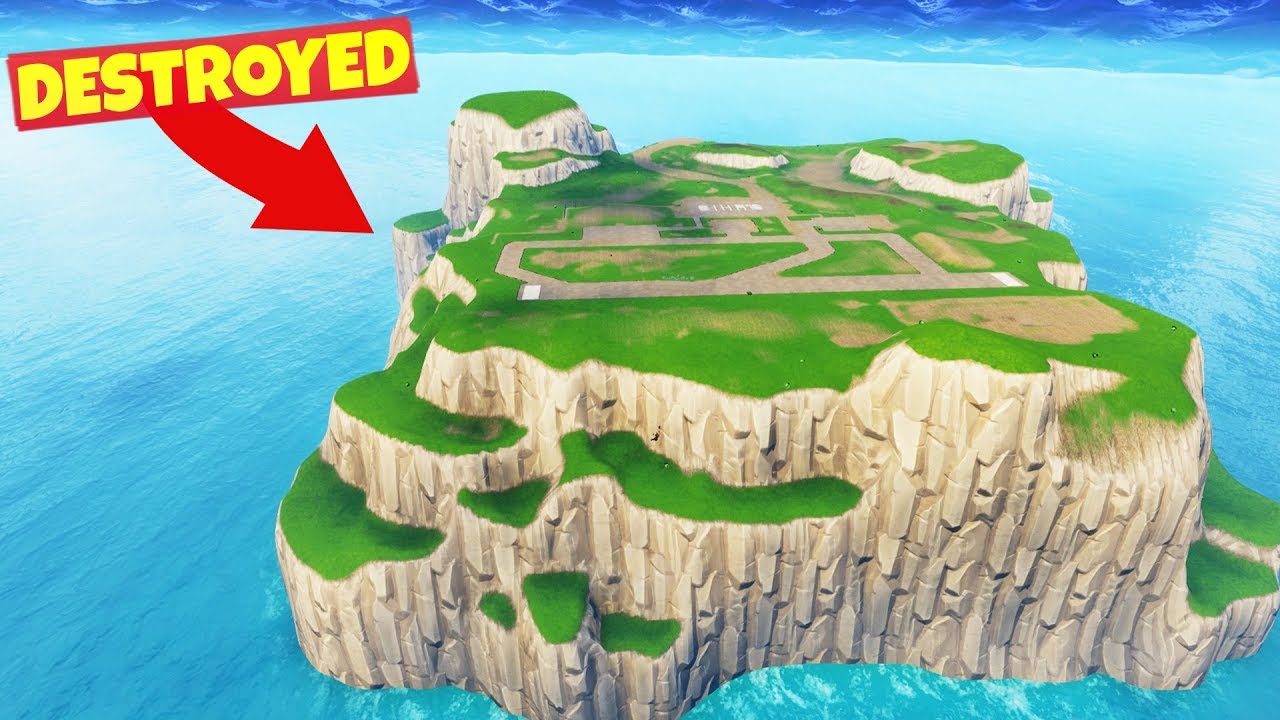 We DESTROYED SPAWN ISLAND in Fortnite Battle Royale