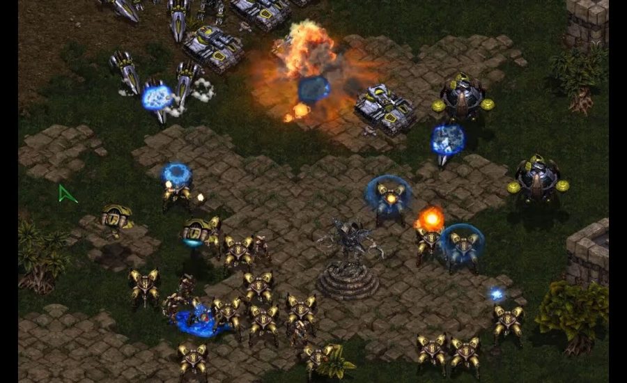 [._.a]b (P) v IdrA (T) on Fighting Spirit - StarCraft - Brood War REMASTERED