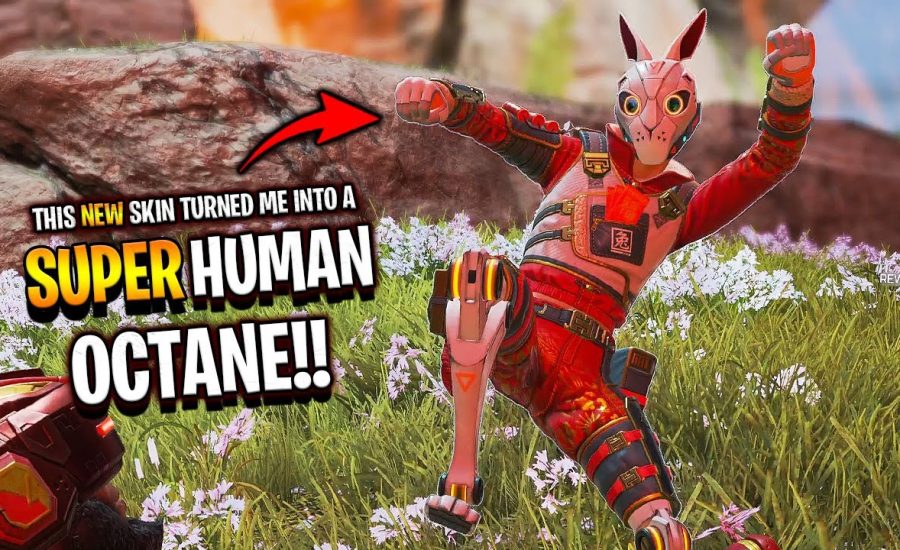 this *NEW Octane skin gave me super human powers.. - Apex Legends