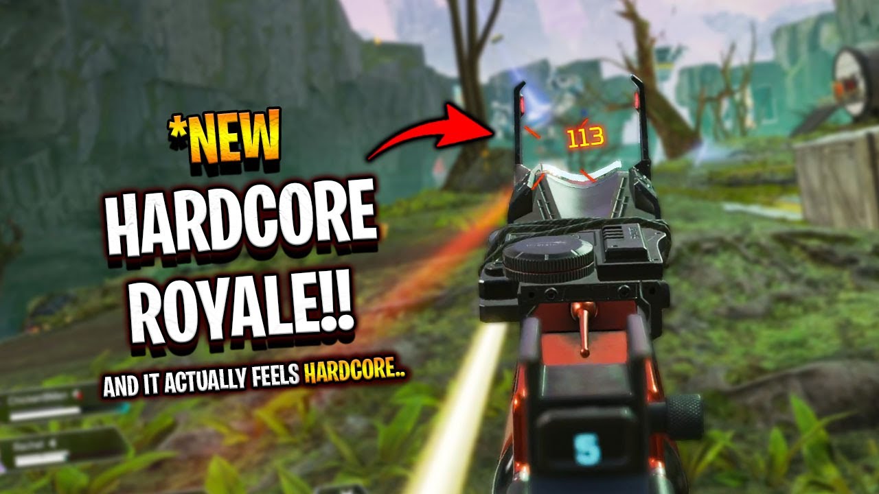 this is the *NEW HARDCORE mode in Apex!! - Apex Legends