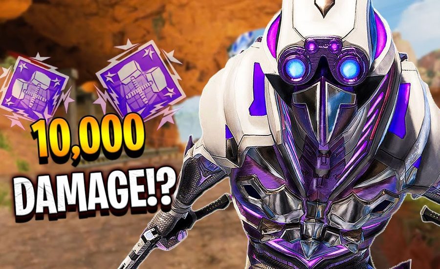 we dropped OVER 10,000 DAMAGE!?! - Apex Legends