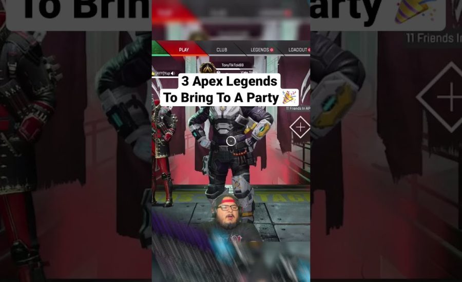 3 Apex Legends To Bring To A Party