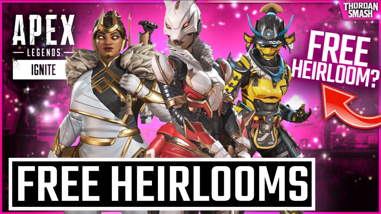 Apex Legends New Surprise Update Has Free Heirlooms...