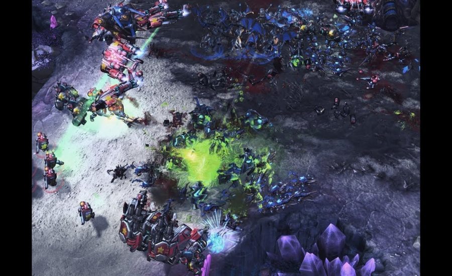 Cure (T) v Rogue (Z) on World of Sleepers - StarCraft 2 - Legacy of the Void 2019