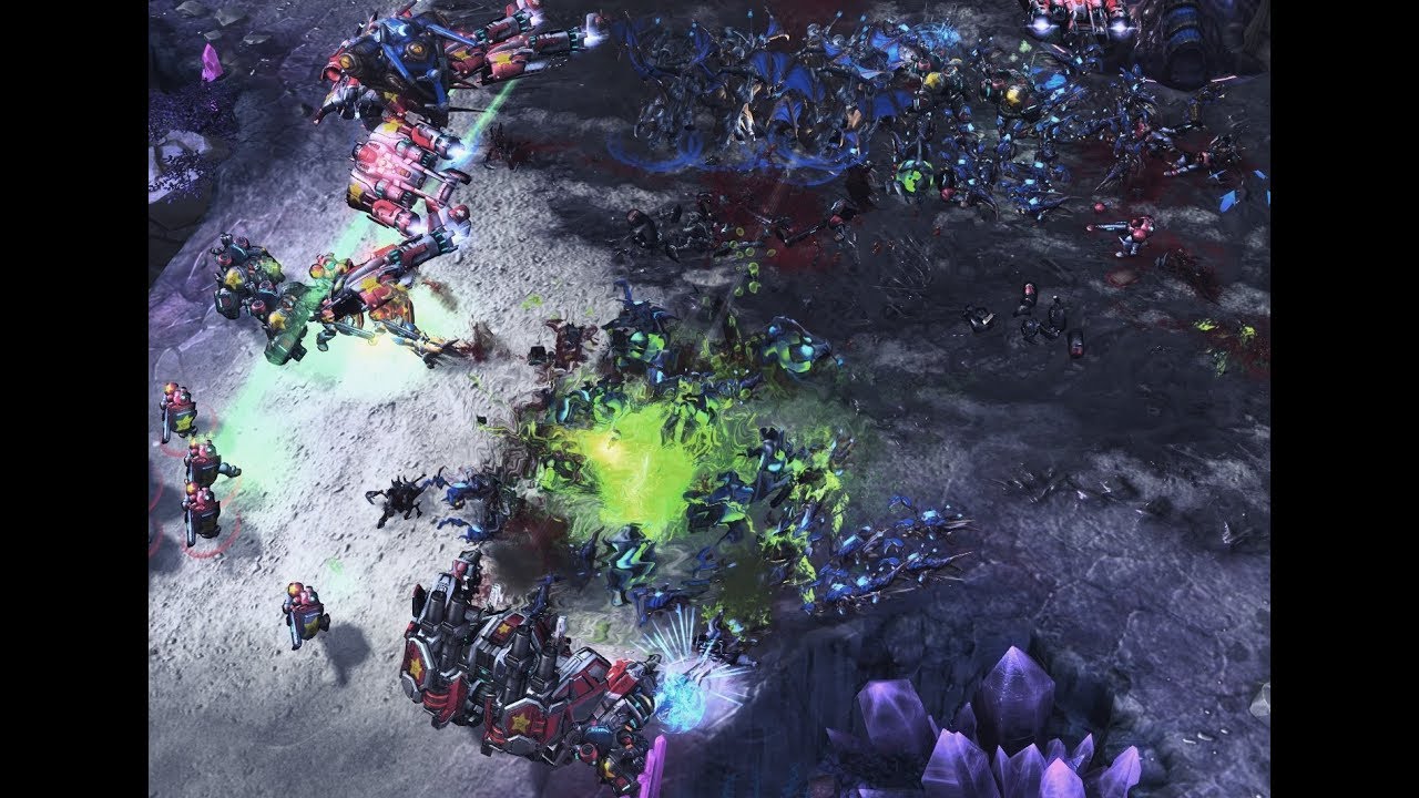 Cure (T) v Rogue (Z) on World of Sleepers - StarCraft 2 - Legacy of the Void 2019