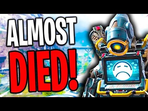 I NEARLY DIED IN APEX LEGENDS!