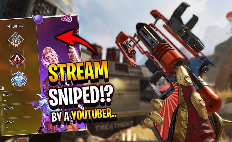 I got STREAM SNIPED by another YouTuber.. - Apex Legends