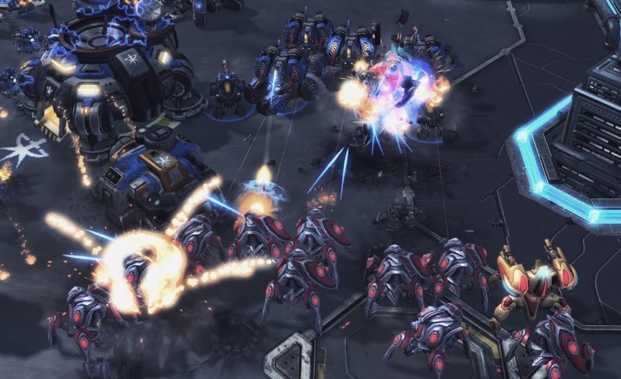 Into the Void - luke (P) v RFW (T) on  Simulacrum - StarCraft 2 - LOTV 2019