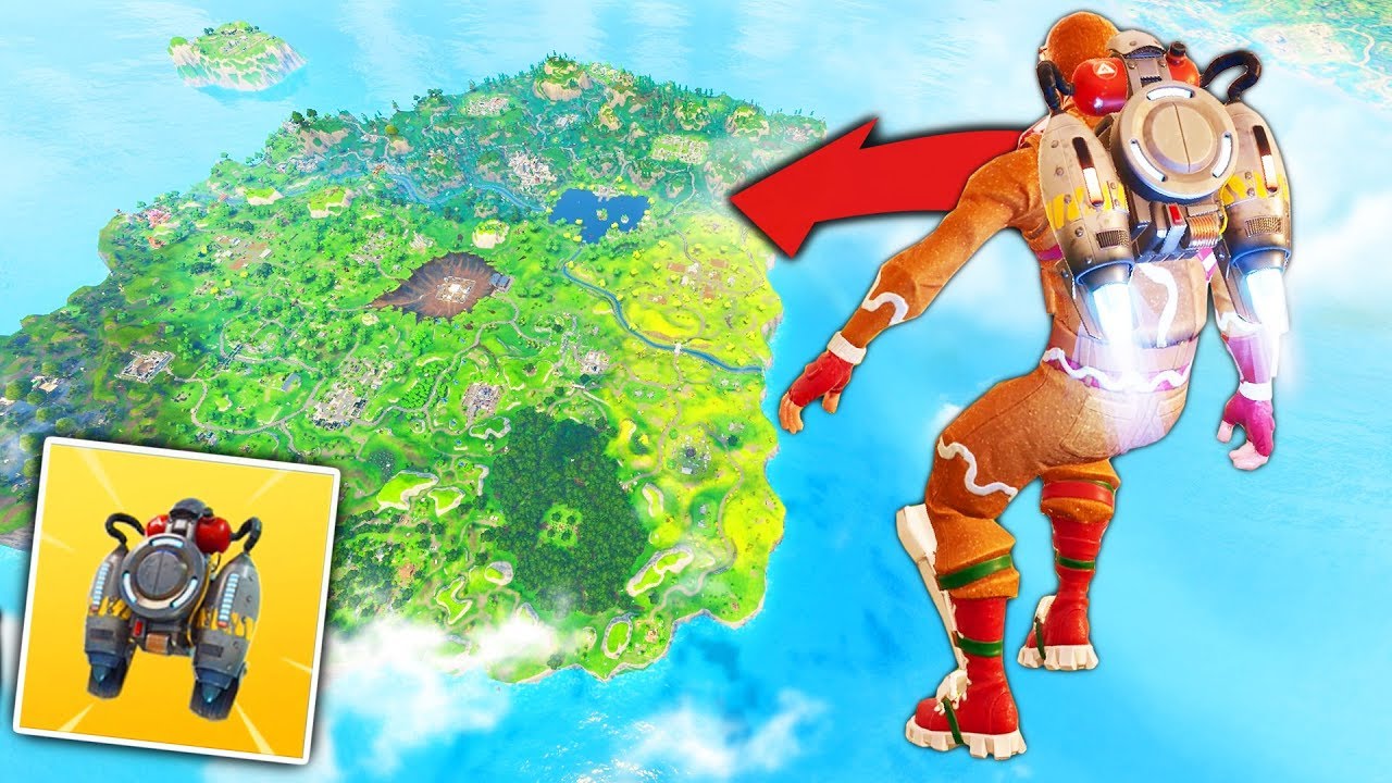 *JETPACK* PAST MAX HEIGHT in Fortnite Battle Royale