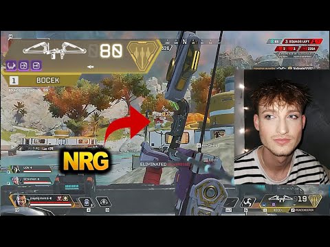 MANDE shows How to use the BOCEK BOW in LAN scrims !! ( apex legends )