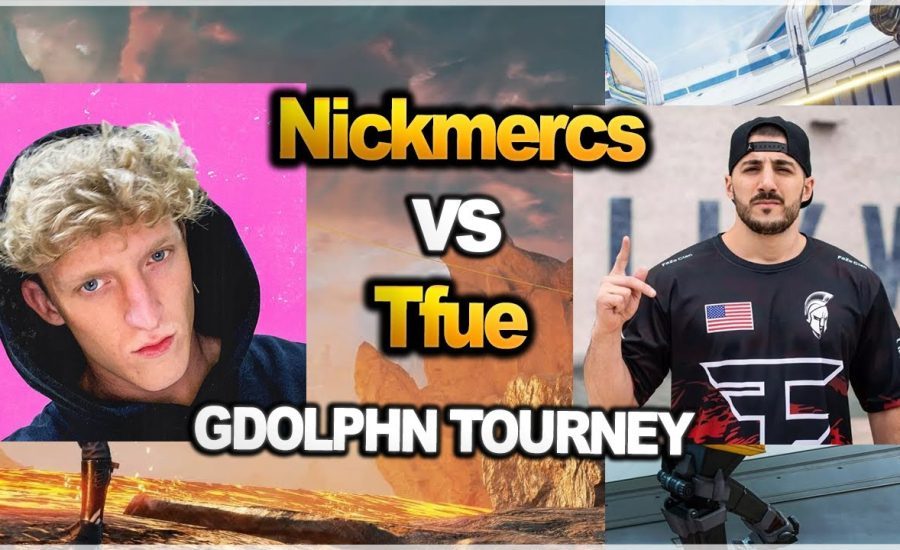 NICKMERCS team vs TFUE team in GDolphn Tournament  ( apex legends )