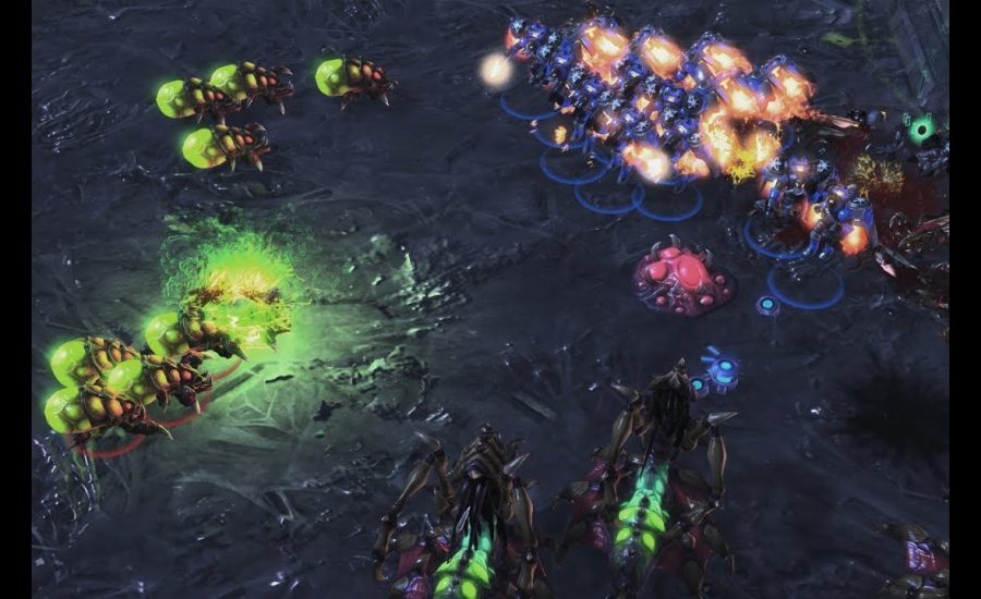 Reynor (Z) v uThermal (T) on Winter's Gate - StarCraft 2 - Legacy of the Void 2019