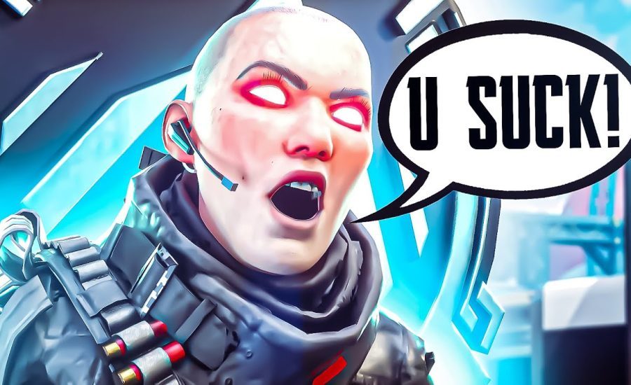 Shutting up a TOXIC Teammate in RANKED!   (Apex Legends)