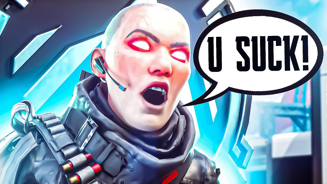 Shutting up a TOXIC Teammate in RANKED!   (Apex Legends)