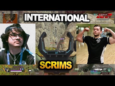 TSM Albralelie played in  INTERNATIONAL SCRIMS with TSM Reps and what happened... ( apex legends )