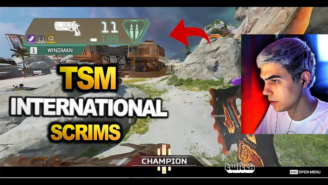 TSM Imperialhal Team wiped Nafen in LAN Scrims !!  TSM team dominated  LAN Scrims  ( apex legends )