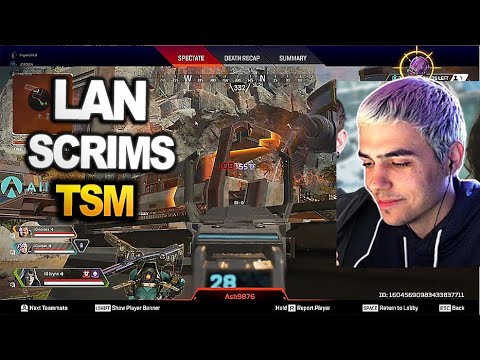 TSM Imperialhal watches a different Team game in amazement!!  -International Scrims ( apex legends )