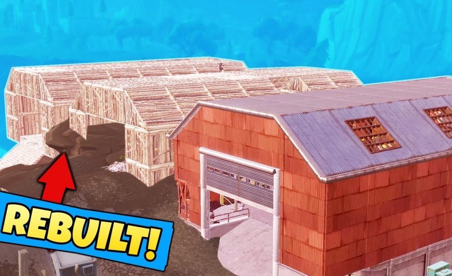 We REBUILT DUSTY DEPOT in Fortnite Battle Royale