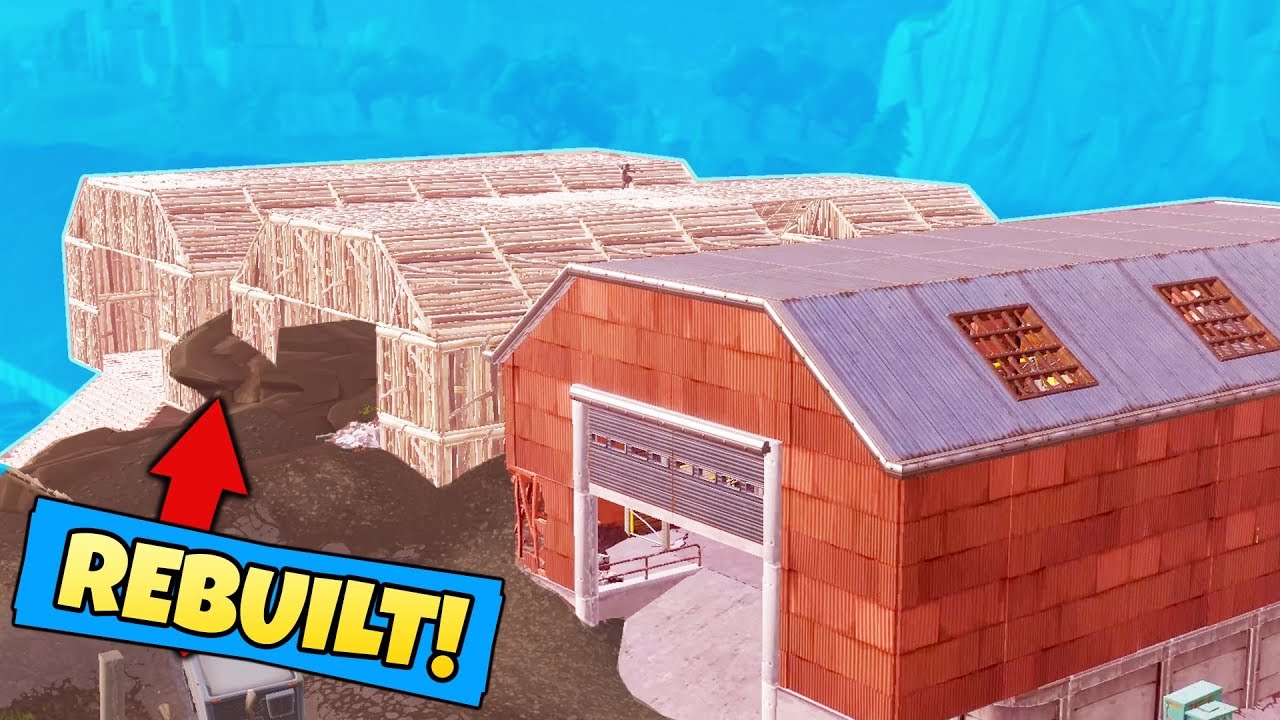 We REBUILT DUSTY DEPOT in Fortnite Battle Royale