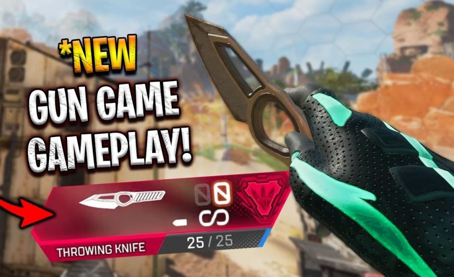 fryin' in the *NEW Gun Game mode in Apex Legends!! - Apex Legends