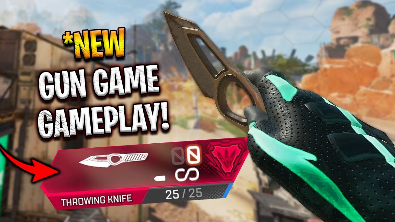 fryin' in the *NEW Gun Game mode in Apex Legends!! - Apex Legends