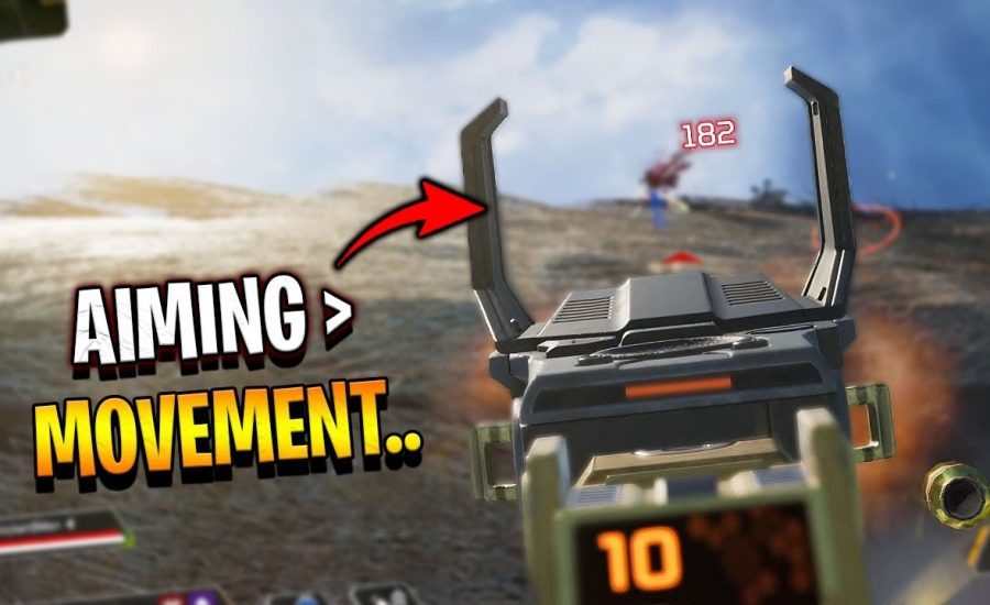 this is why aiming is more important than movement.. - Apex Legends